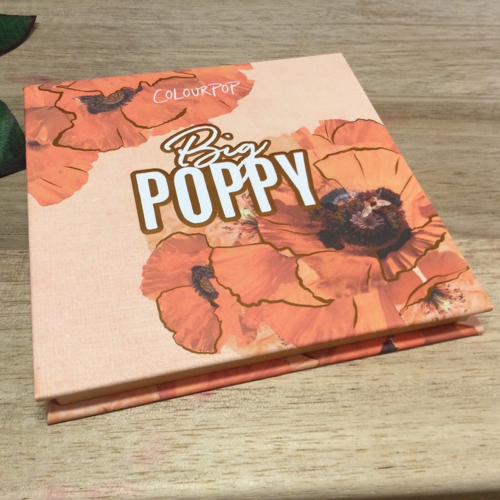 New Colourpop Big Poppy Eyeshadow Palette